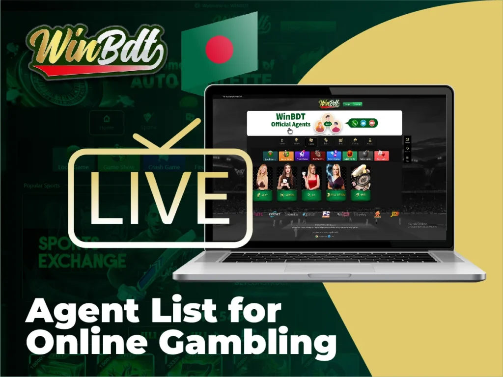 Agent list for online gambling