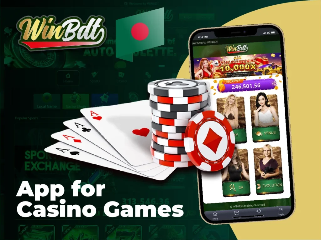 App for casino games