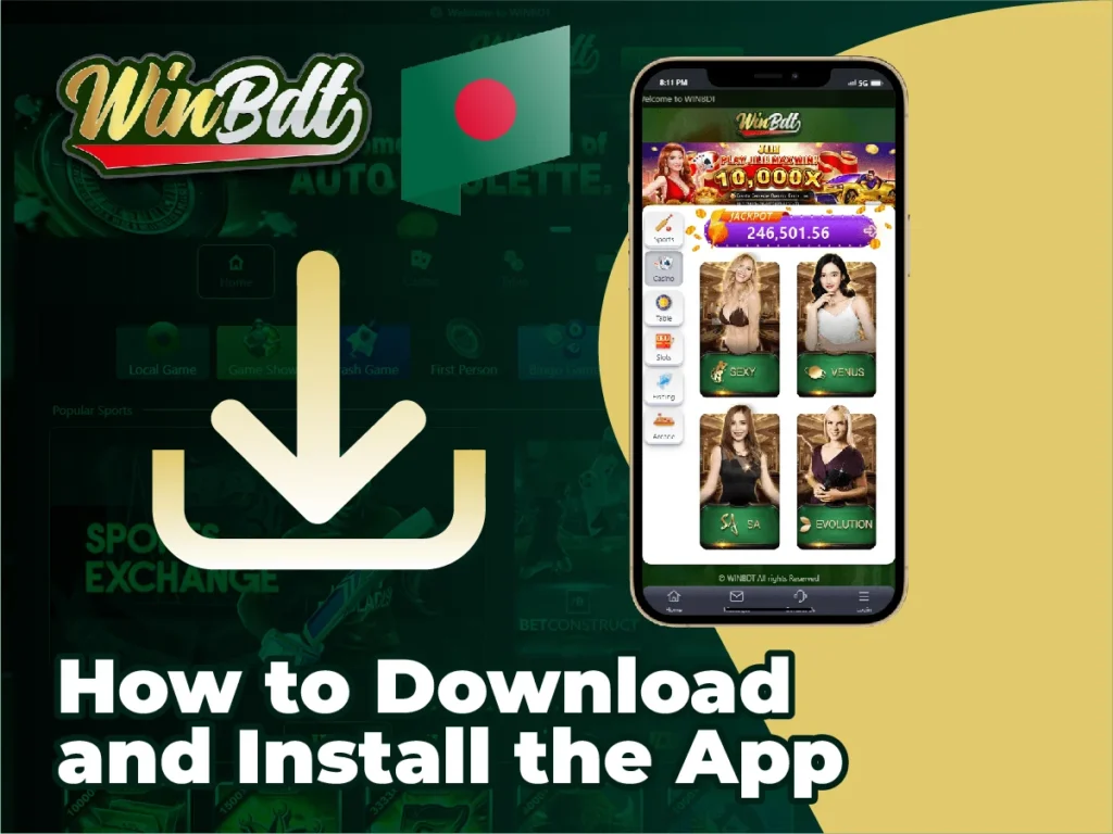 How to download and install the app