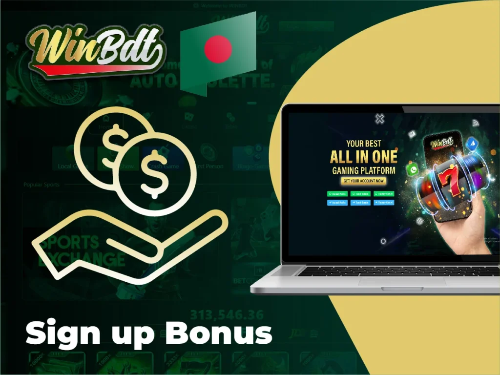 Sign up bonus